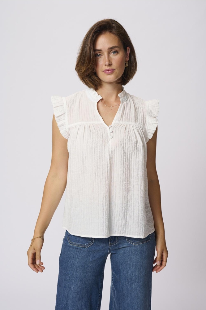 KALIANY VIA BLOUSE 10509993 CHALK
